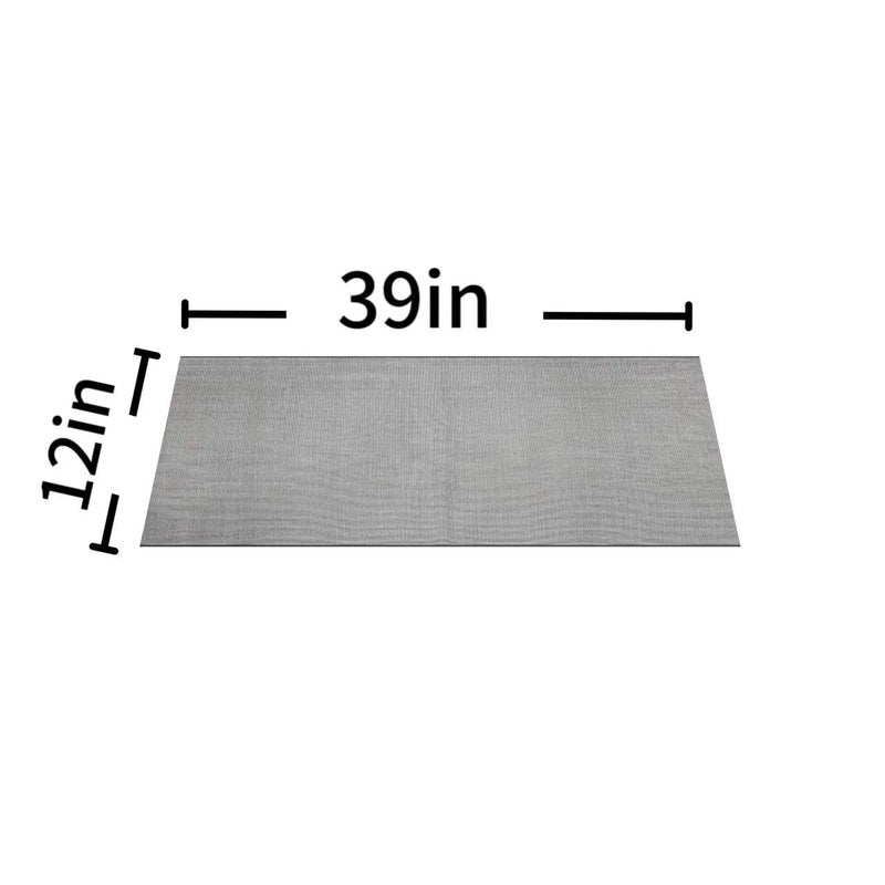 MSJSZP 50 Mesh Stainless Steel Screen, 0.17mm Wire Diameter, 11.8" x 39.4" (30cm x 100cm) Fine Mesh Screen, Corrosion Resistant, for Filtration, Insect Proof, Gardening, Kitchen & Industrial Use - Image 5
